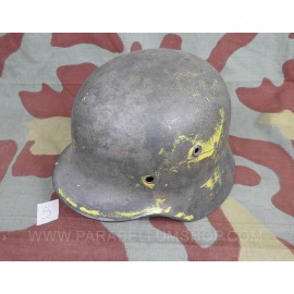 Elmetto guscio tedesco M40 originale guscio ET62
