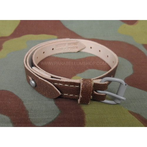 WW2 German brown Leather strap quick release - Parabellum Shop