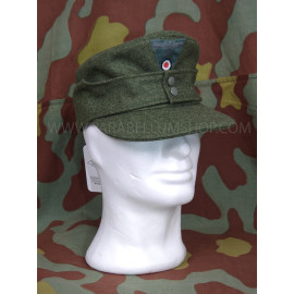 German WW2 M43 wool field grey cap Heer - Erel by Robert Lubstein
