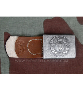 Aluminium buckle Heer High quality with leather tab