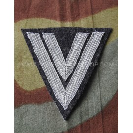 Obergefreiter Luftwaffe -tresse argento su grigio blu-