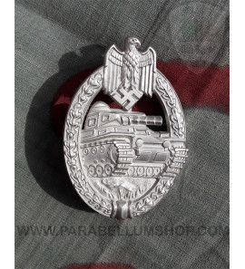 Tank Assault Badge in silver Panzerkampfabzeichen in silber