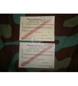 Biglietto militare Wehrmacht