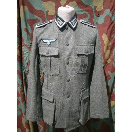 Feldbluse M36 uniforme militare tedesca da campo sottufficiale Heer - sergente maresciallo