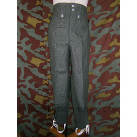 German WW2 M43 field grey wool trousers